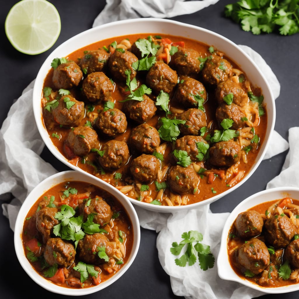 fragrant lamb kofta curry