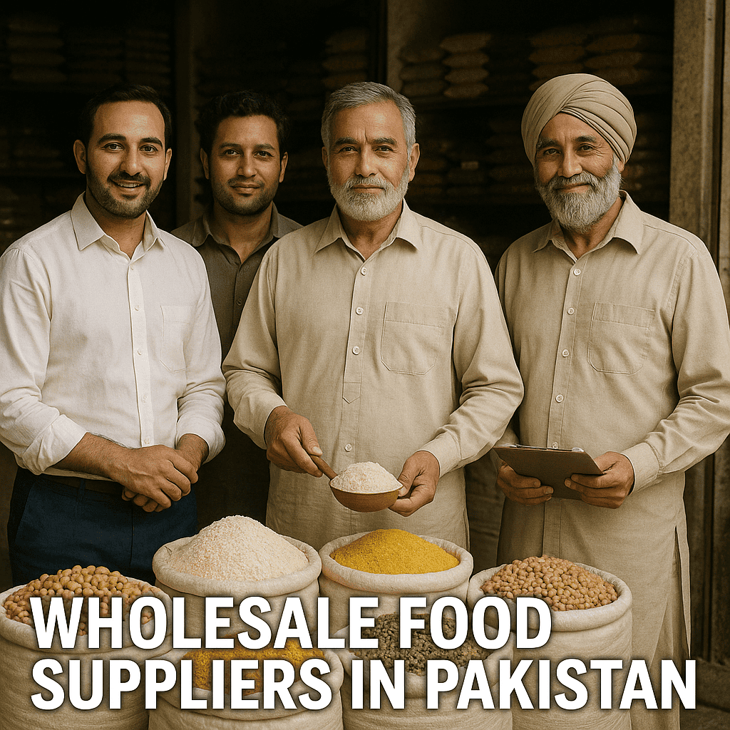 Wholesale food suppliers in Pakistan