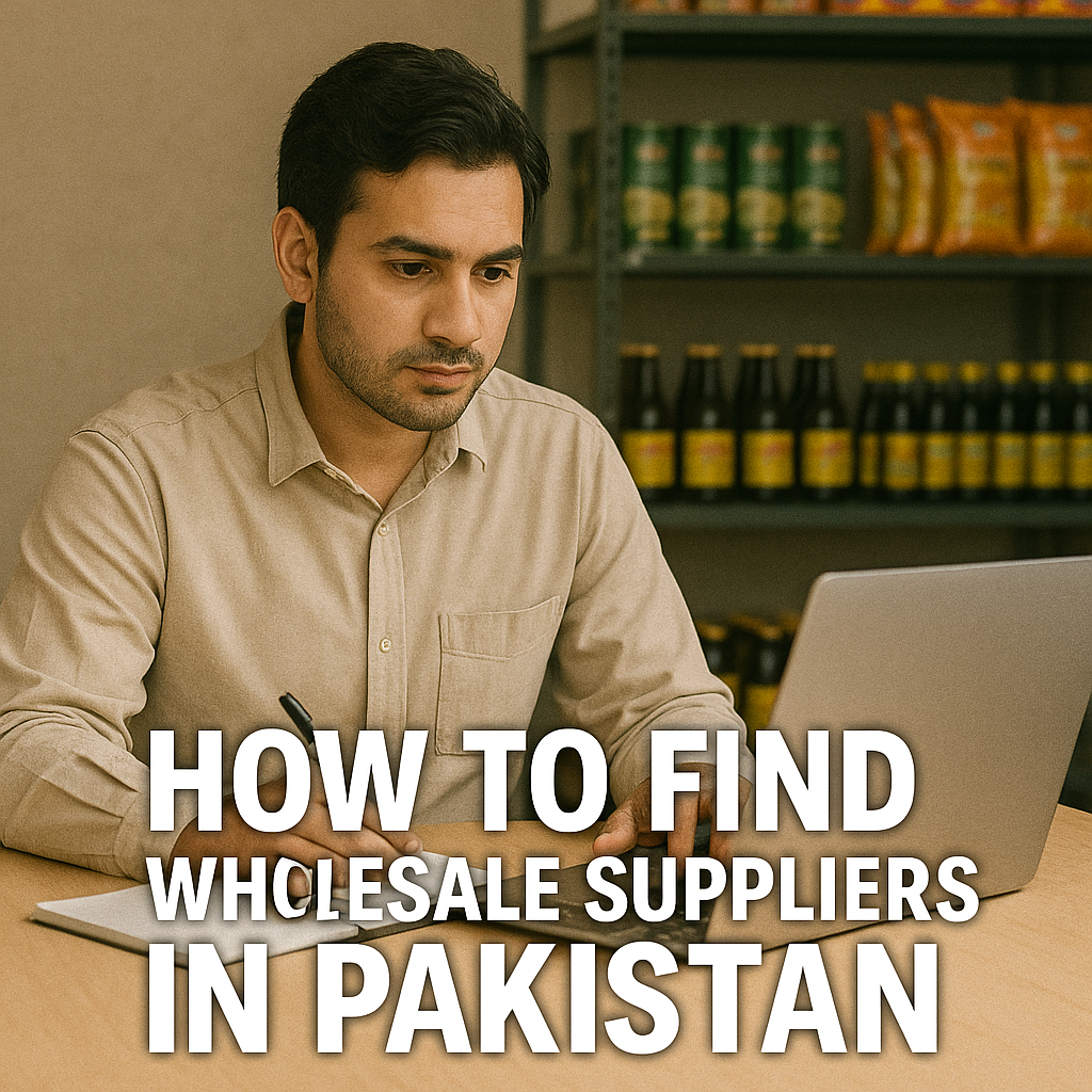 How to find wholesale suppliers in Pakistan