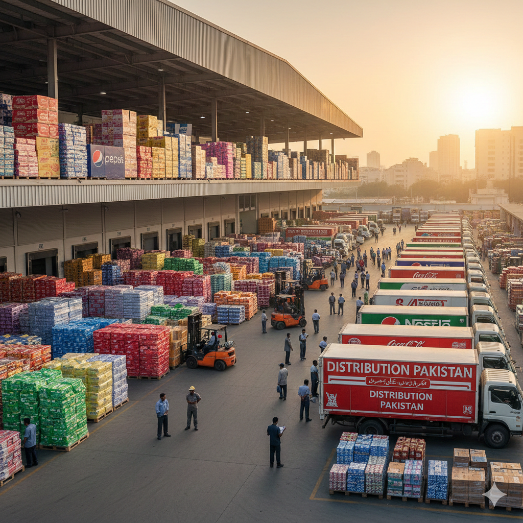 Major Food Brands Distribution in Pakistan