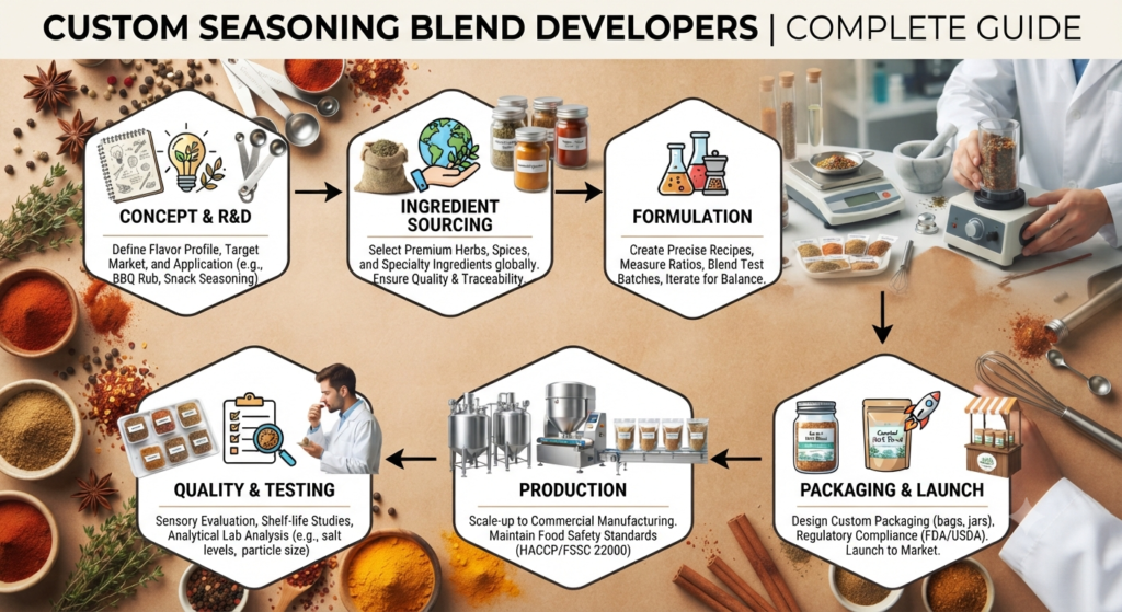 Custom Seasoning Blend Developers | Complete Guide