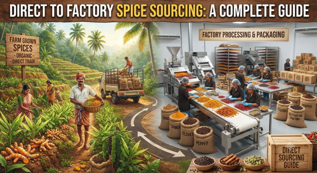 Direct to Factory Spice Sourcing: A Complete Guide